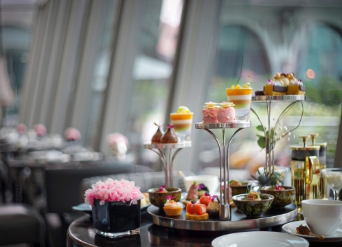 シンガポール湾を望む『ザ・フラトン・ベイ (The Fullerton Bay Hotel Singapore)』ザ・ランディングポイントで楽しむ極上アフタヌーンティー<ミールクーポン>